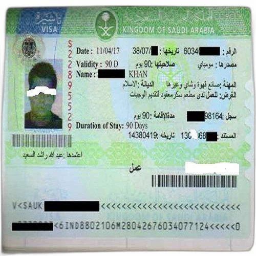 saudi visit visa stamping fees in mumbai